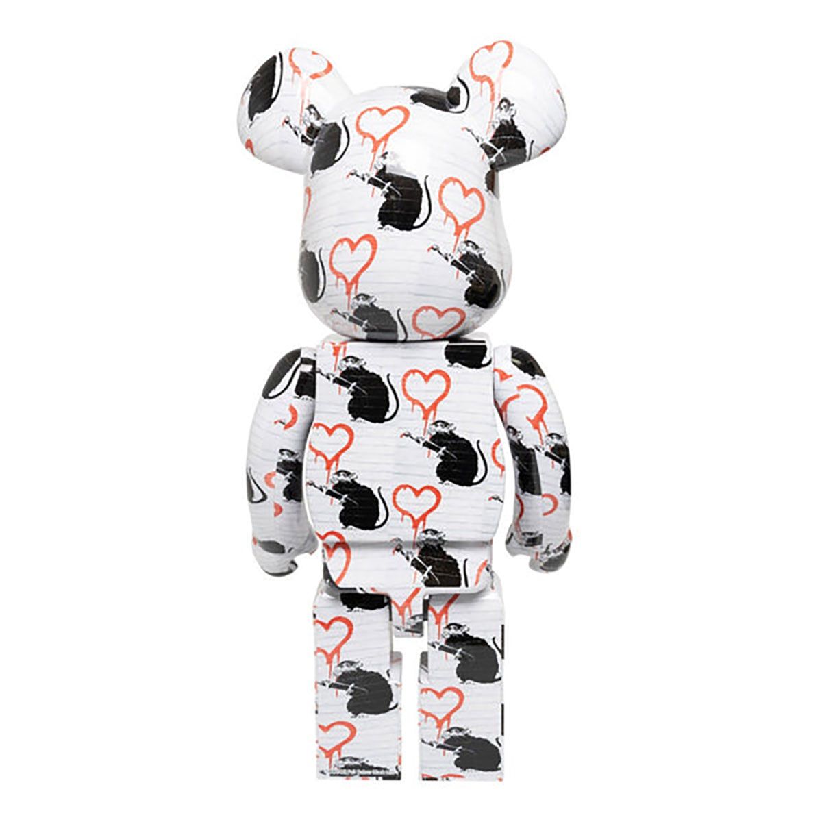 Bearbrick Love Rat Đồ Chơi Mô Hình Cao Cấp Size 1000% Chính Hãng