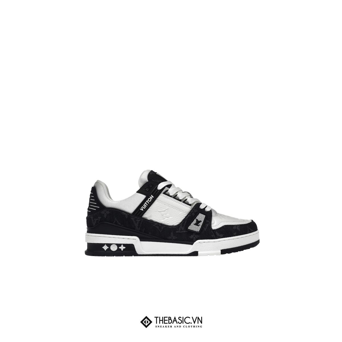 Giày LV Trainer Màu Đen