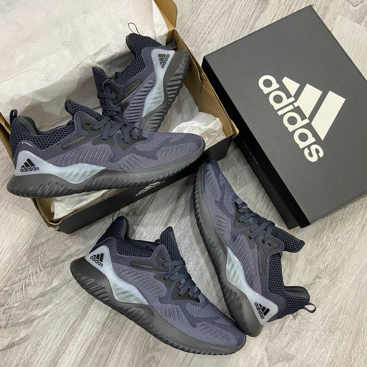  Giày Adidas Alpha Bounce Grey 