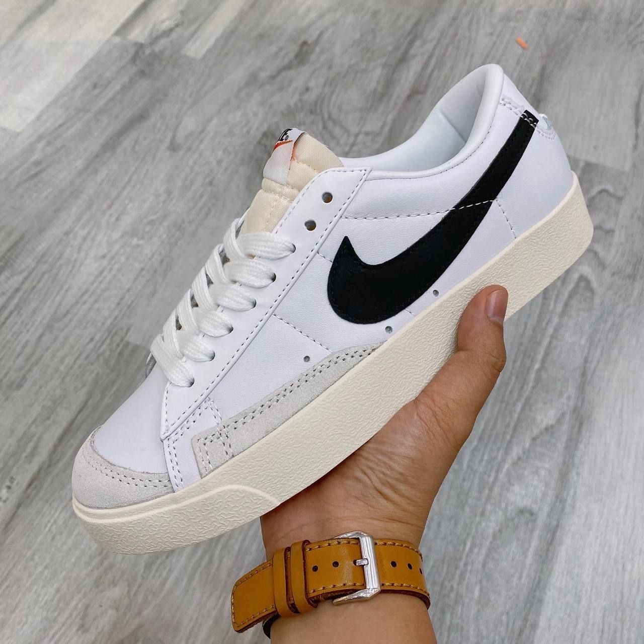  Giày Nike Blazer Trắng - Thấp Cổ 