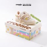  CROON - Giày Thể Thao Sneaker Nữ, Đế Giày Có Mùi Thơm, Tăng Chiều Cao 3.5cm - CROONIE CREAMY Màu Trắng 