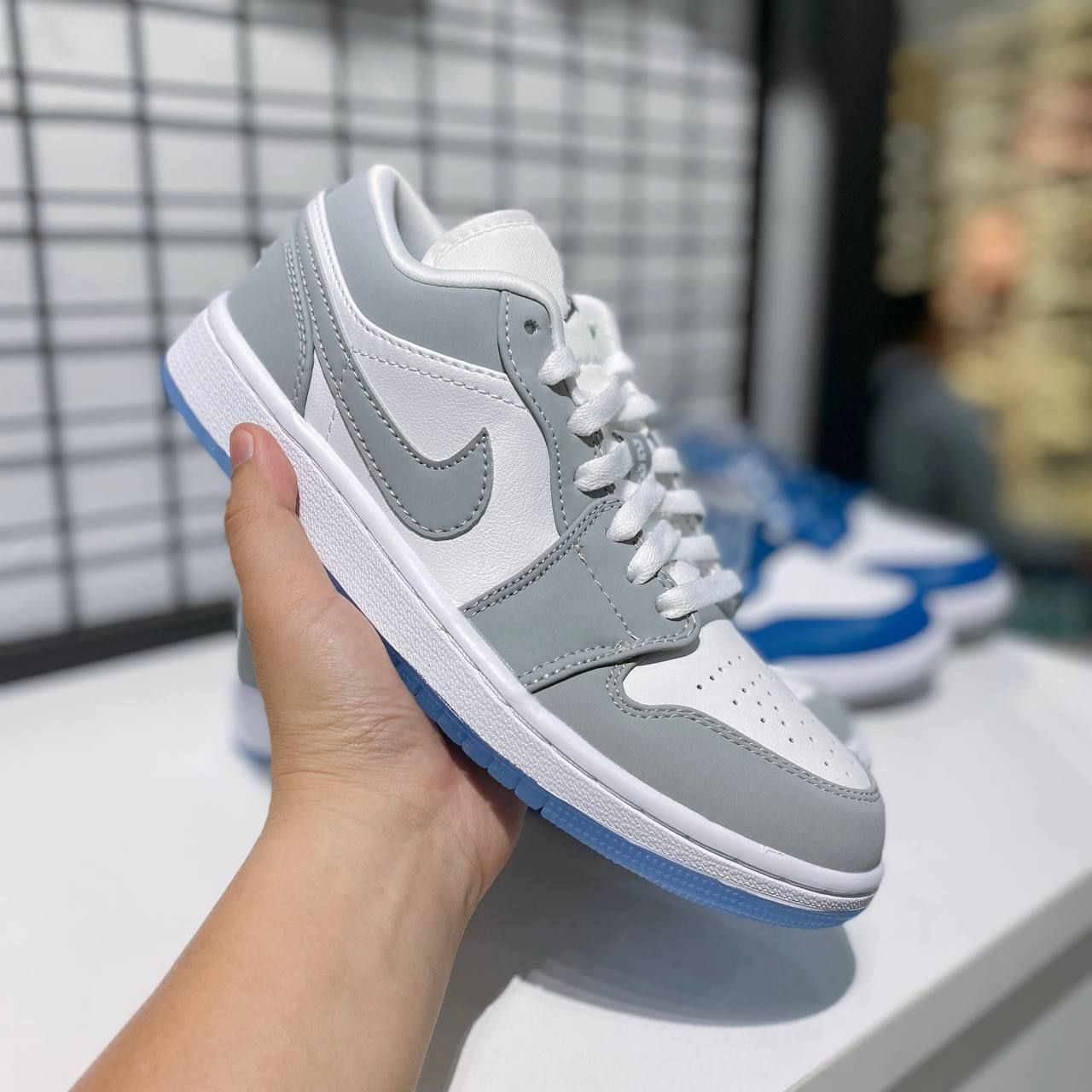  Giày Nike Jordan Low Wolf Grey 