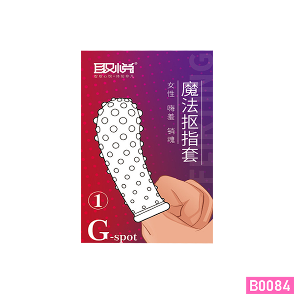 Bao cao su ngón tay Aichao G-Spot 1 hạt nổi toàn thân