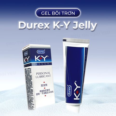 Gel bôi trơn Durex K-Y Jelly mát lạnh tuýp 50ml