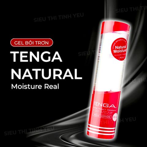 Gel bôi trơn Tenga Natural Moisture Real cân bằng chai 170ml