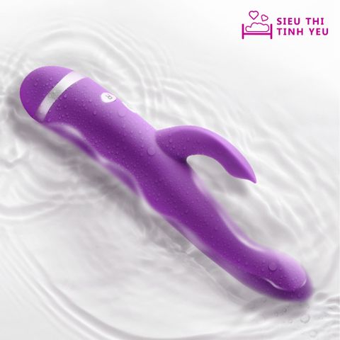 Dương vật giả Durex Dual-Head Vibrator- Pulsing 5 chế độ rung dùng pin