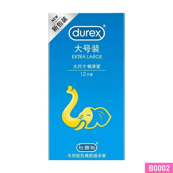 Bao cao su Durex Extra Large size lớn Hộp 12 cái