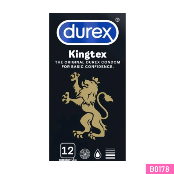 Bao cao su Durex Kingtex ôm sát Hộp 12 cái