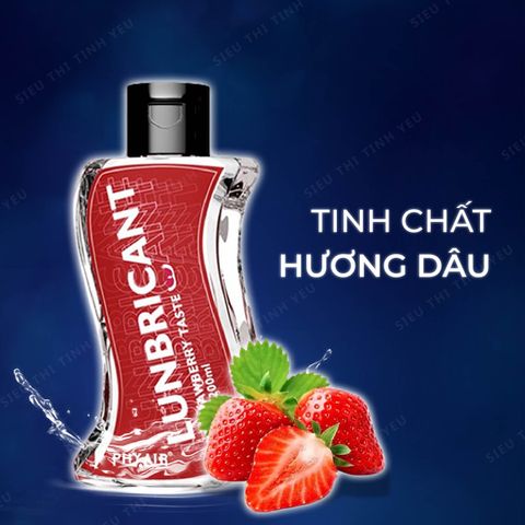 Gel bôi trơn Phyair Strawberry hương dâu chai 200ml