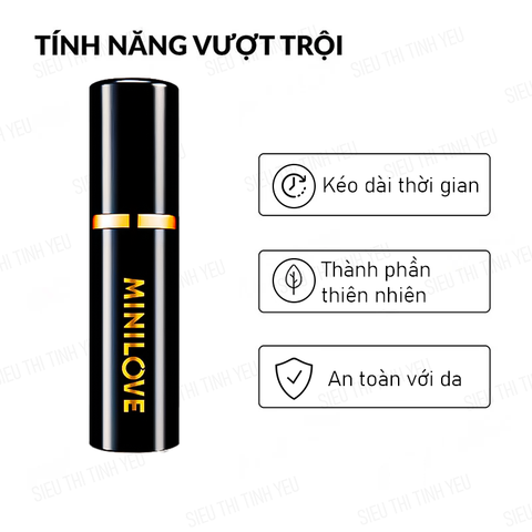 Chai xịt Minilove kéo dài thời gian 10ml