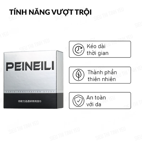 Khăn lau Peineili chống xuất tinh sớm kéo dài thời gian