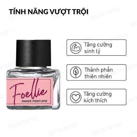 Nước hoa vùng kín Foellie Eau De Fleur màu hồng chai 5ml