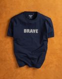 Áo T shirt họa tiết in Brave FSTS004 