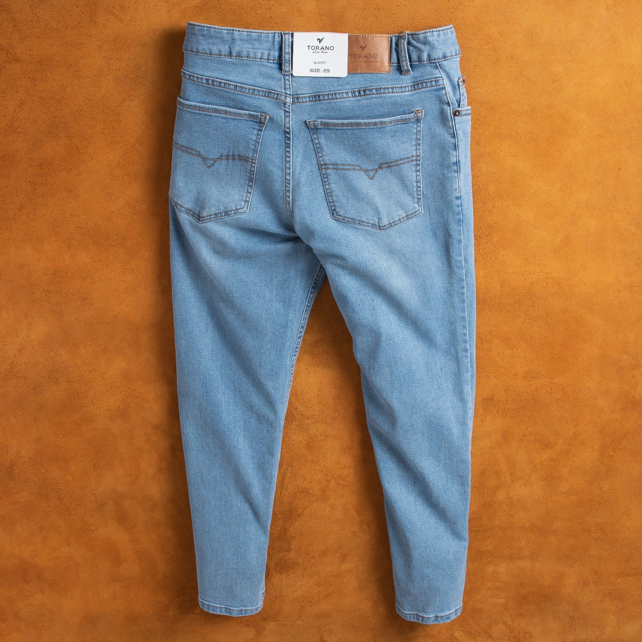  Quần Jeans basic slim 2.FABJ007 