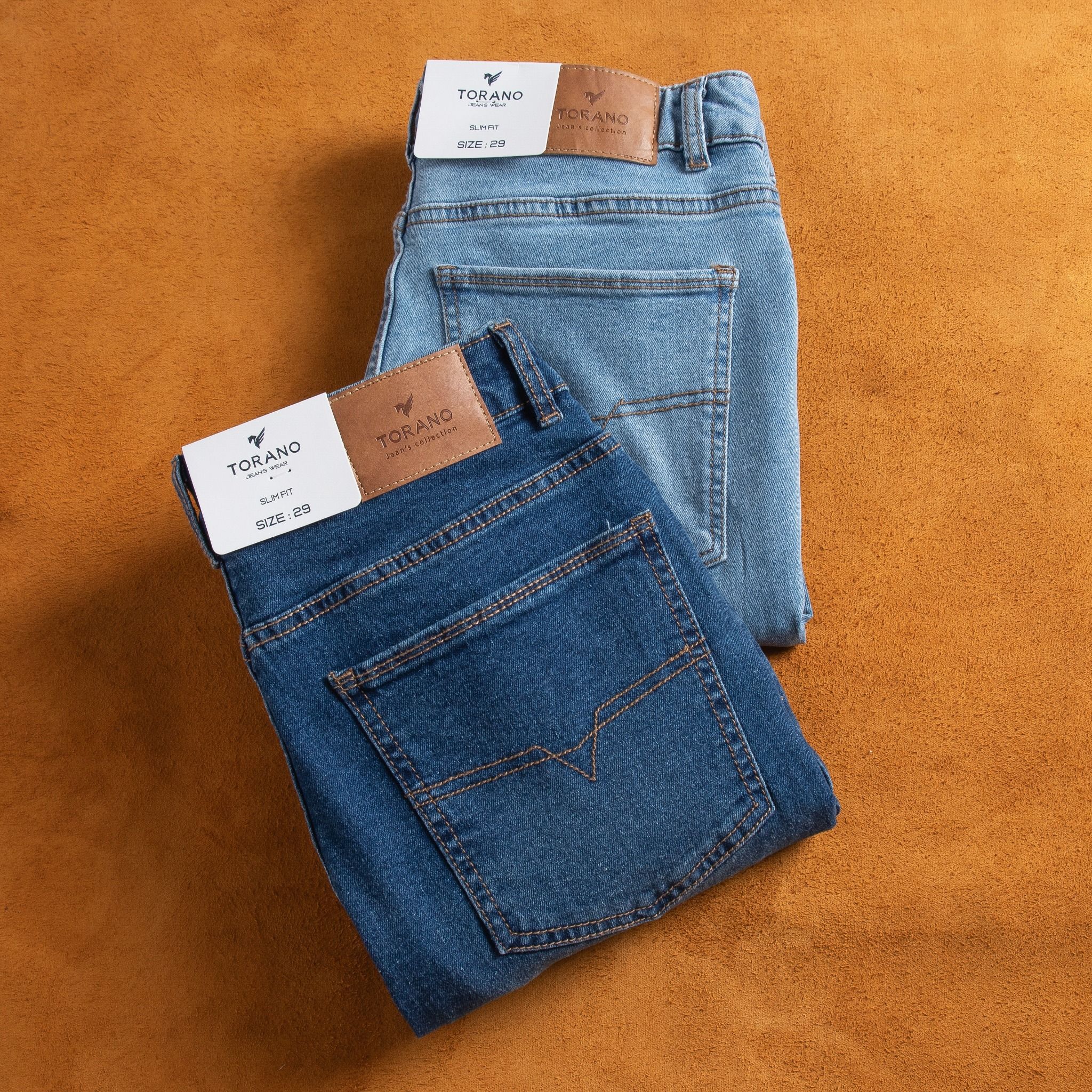 Quần Jeans basic slim 2.FABJ007 
