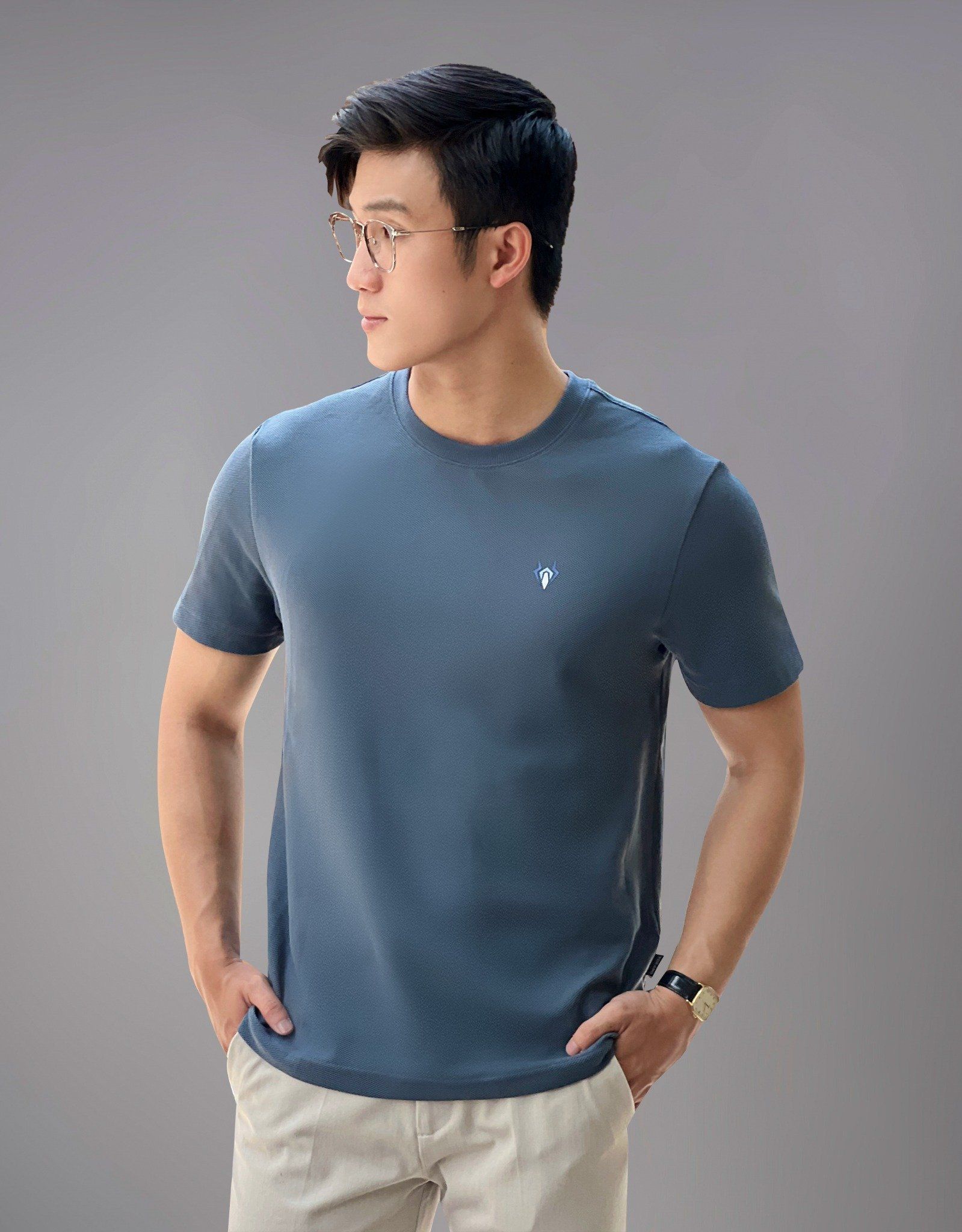  Áo T shirt họa tiết in Color scheme ESTS021 