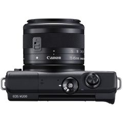 Máy ảnh Canon EOS M200 Kit EF-M15-45mm F3.5-6.3 IS STM/ Đen ( Chính Hãng )