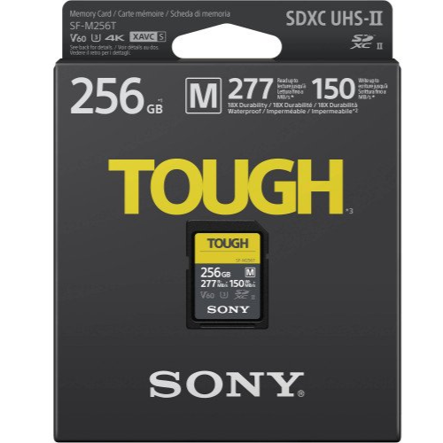 Thẻ nhớ Sony 256GB SDXC SF-M series TOUGH UHS-II 150MB/s