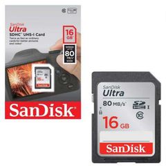 Thẻ nhớ SanDisk Ultra SDHC 16GB 80MB/s