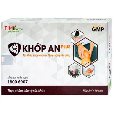 Viên uống Khớp An Plus Nanofrance tốt khớp, khỏe xương, tăng cường vận động