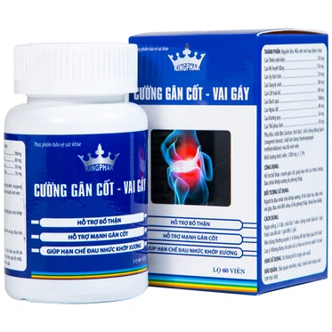 Cường Gân Cốt - Vai Gáy Kingphar cải thiện đau mỏi xương khớp