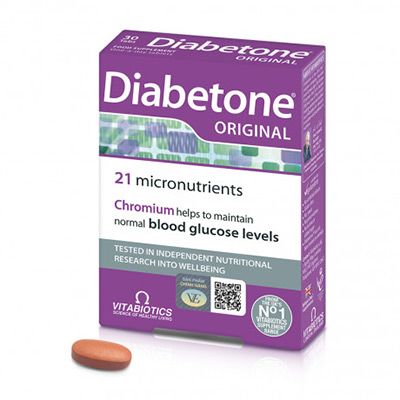 Diabetone Original - Hỗ trợ điều trị và phòng ngừa biến chứng nguy hiểm của bệnh tiểu đường