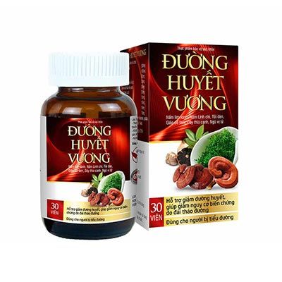  Đường Huyết Vương - Viên uống hỗ trợ điều trị bệnh tiểu đường 