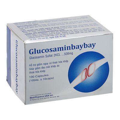 Glucosaminbaybay 500mg 100 viên - Hỗ trợ điều trị xương khớp hiệu quả