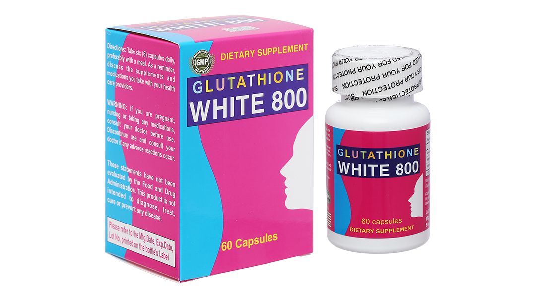 Glutathione White 800 - Giúp làm chậm sự lão hóa da hiệu quả