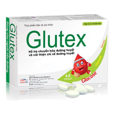 Glutex - Viên uống hỗ trợ cải thiện đường huyết an toàn & hiệu quả