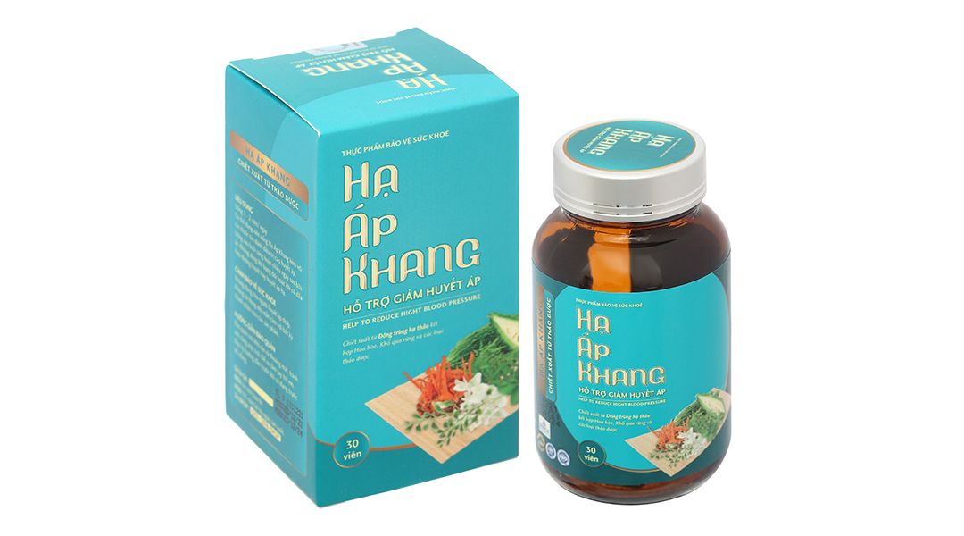  Hạ Áp Khang - Hỗ trợ điều trị xơ vữa thành mạch, hạ huyết áp 