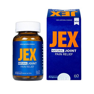  JEX Ecorgreen - Viên uống hỗ trợ giảm đau, bảo vệ xương khớp (60 viên) 