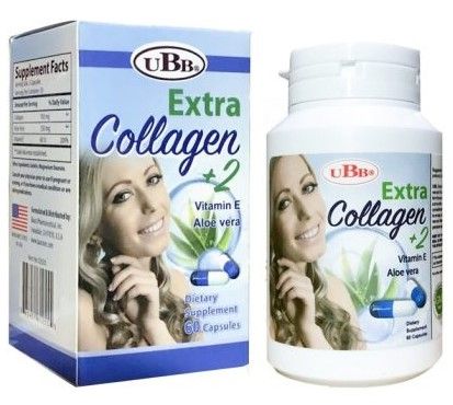  UBB Extra Collagen +2 - Hỗ trợ làm đẹp da, tóc, móng 