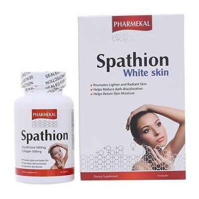 Pharmekal Spathion White Skin - Viên uống hỗ trợ làm trắng da, giảm nám