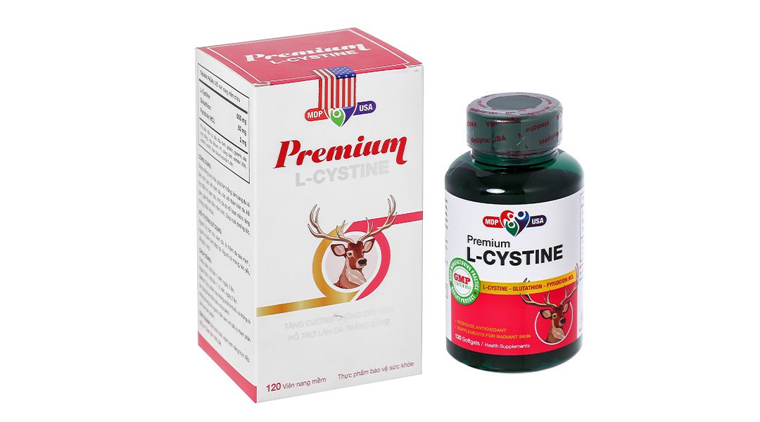  MDP USA Premium L-Cystine làm sáng da và làm mờ các vết nám da 