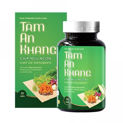  Tâm An Khang bồi bổ sức khỏe, an thần, giúp ngủ ngon 