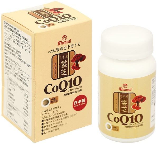  Mamori CoQ10 cải thiện sức khỏe cho tim mạch hỗ trợ chống oxy hóa 