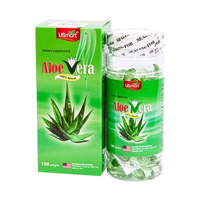 USmart Aloe Vera - Hỗ trợ dưỡng ẩm làm sáng, mịn da & chống lão hóa