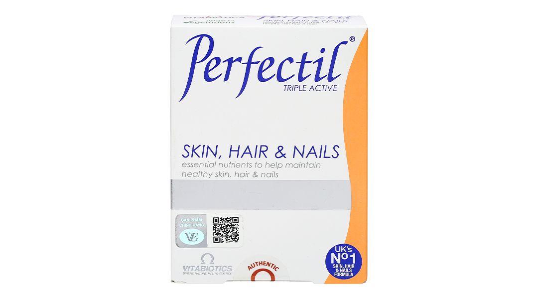  Vitabiotics Perfectil Skin, Hair & Nails - Giúp chăm sóc da, tóc và móng hàng đầu của Vương quốc Anh 