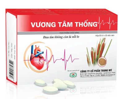 Vương Tâm Thống hỗ trợ sức khỏe tim, cải thiện chứng hồi hộp