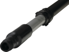  Aluminium Telescopic Handle, waterfed, w/Click Coupling (C), 1060 - 1600 mm, Ø32 mm, Black 