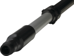  Aluminium Telescopic Handle, waterfed w/Q coupling, 1060 mm, Black 