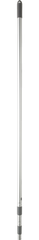  Aluminium telescopic handle w/click fit, 1490 - 4000 mm, Ø29 mm, Grey ﻿ 