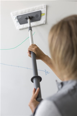  Flexible Mop Frame, Hook & loop, 25 cm, Grey 