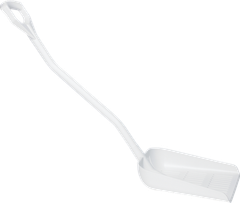  Ergonomic shovel with drain holes, 350 mm, White 