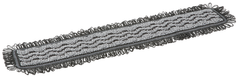  Damp 42 Dark microfibre mop, Hook & loop, 60 cm, Grey 