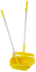  Dustpan set, closable with broom, 350 mm, Medium 