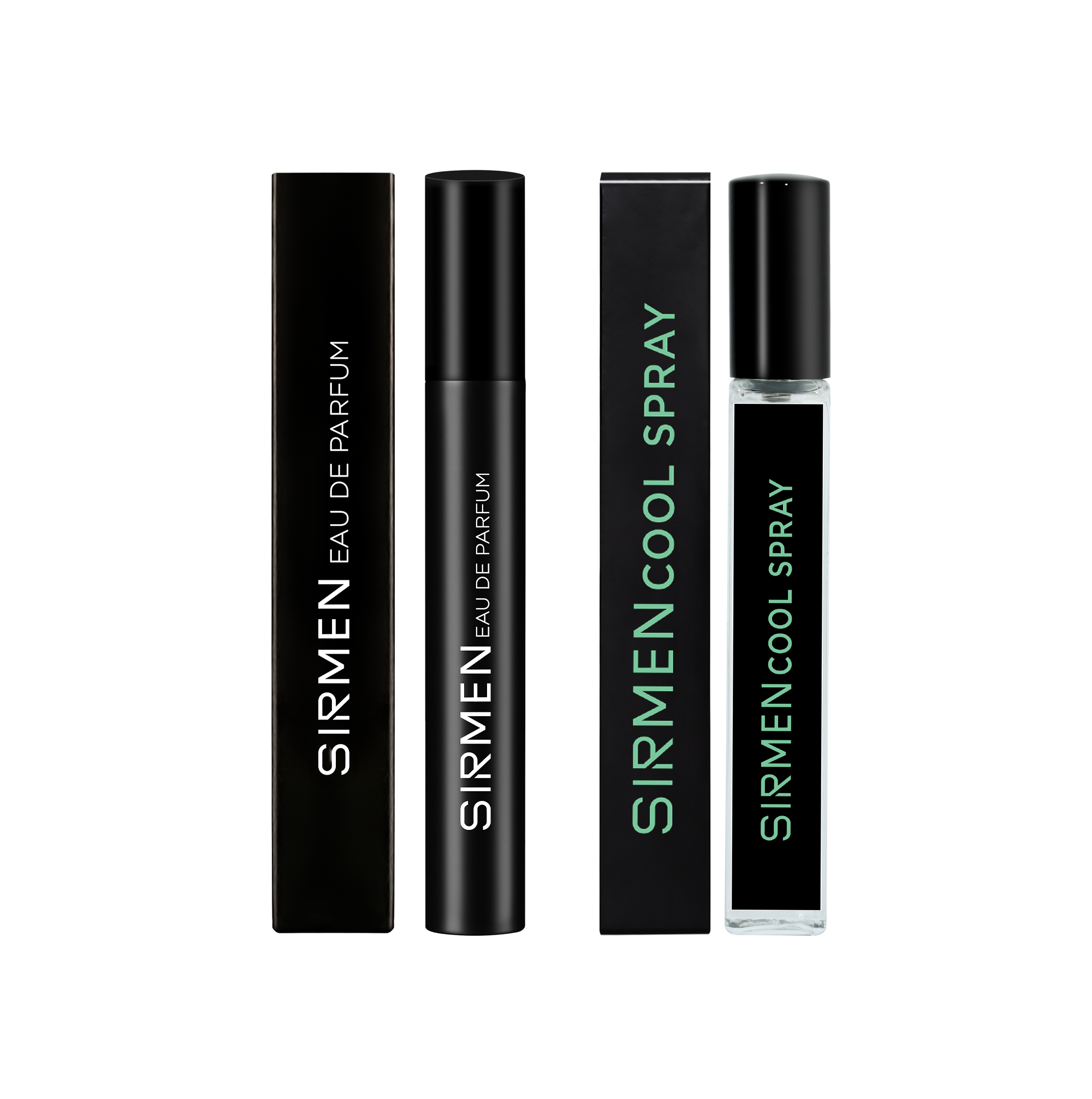 Combo BARCELONA EUROPE gồm Xịt thơm miệng Mint Cool Spray bạc hà & 01 chai Nước hoa nam SIRMEN 10ml Eau de Parfum Europe