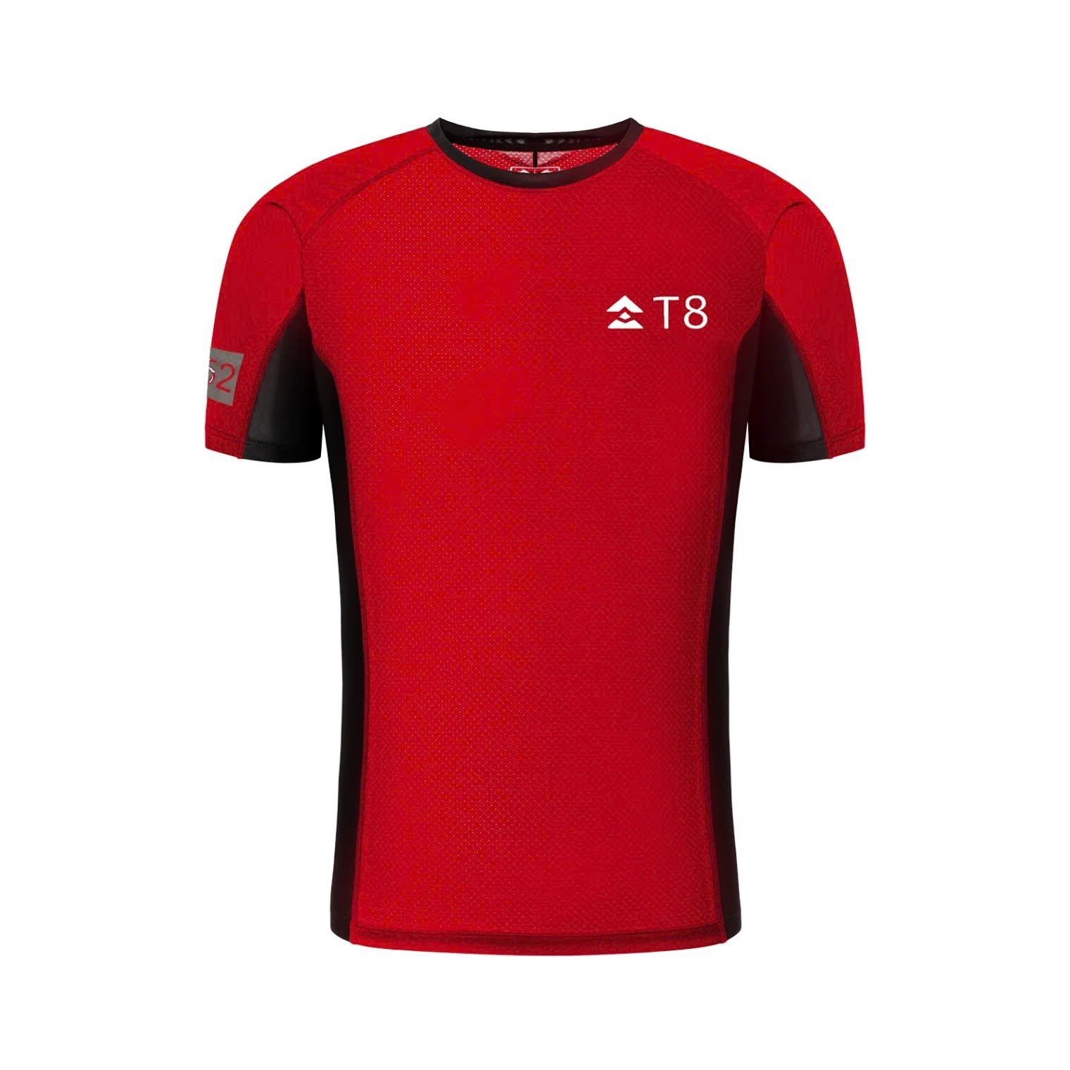 Áo Chạy Bộ T8 Iced Tee - Nam - Đỏ