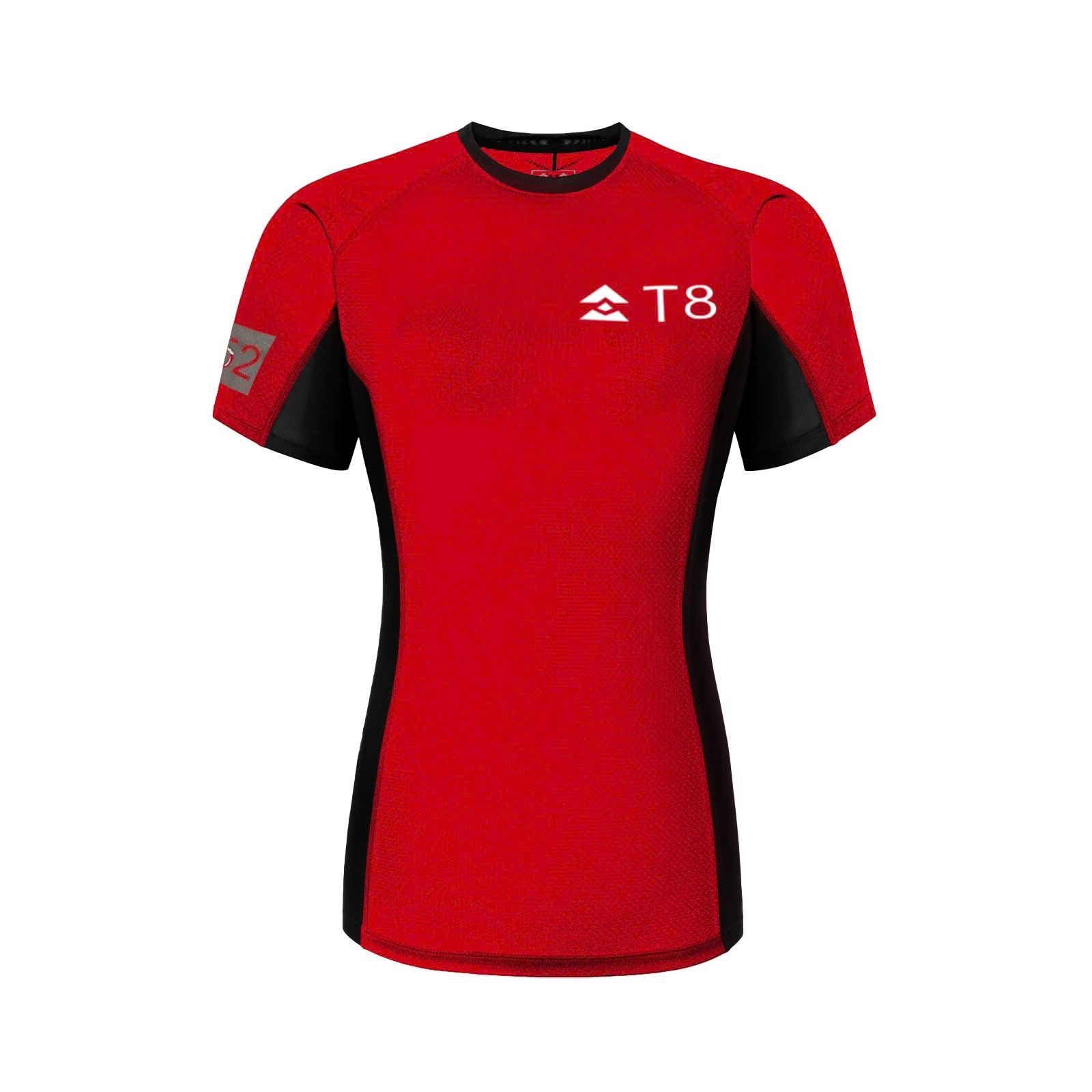 Áo Chạy Bộ T8 Iced Tee - Nữ - Đỏ